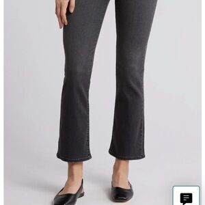 Madewell Charcoal Flare Jeans